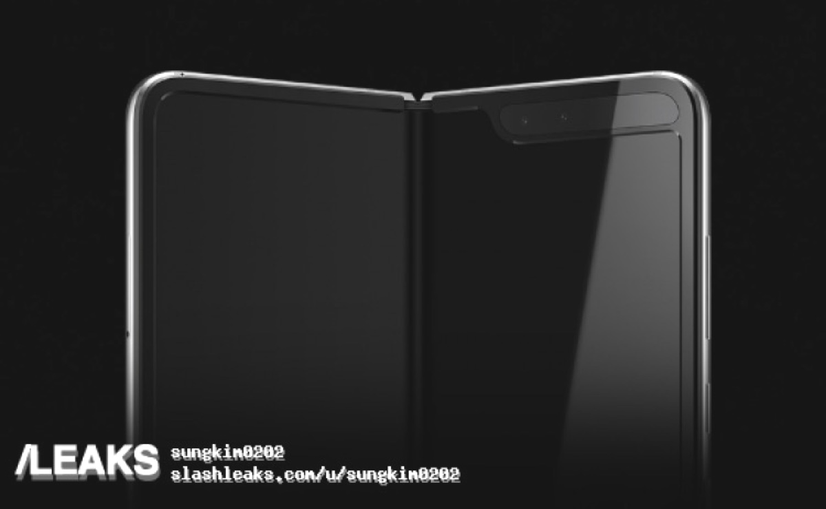 Galaxy Fold, il primo Samsung pieghevole svelato dai render