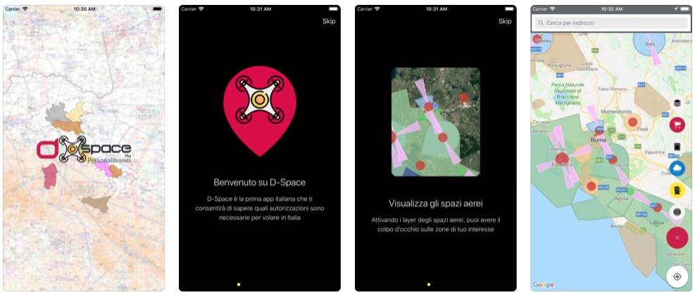 D-Space, l’app che dice dove poter volare con i droni