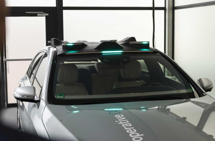 segnalazioni luminose per le auto a guida autonoma