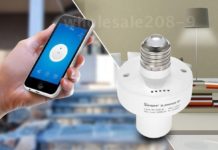 SONOFF Slampher, il portalampada E27 che rende smart tutte le lampade