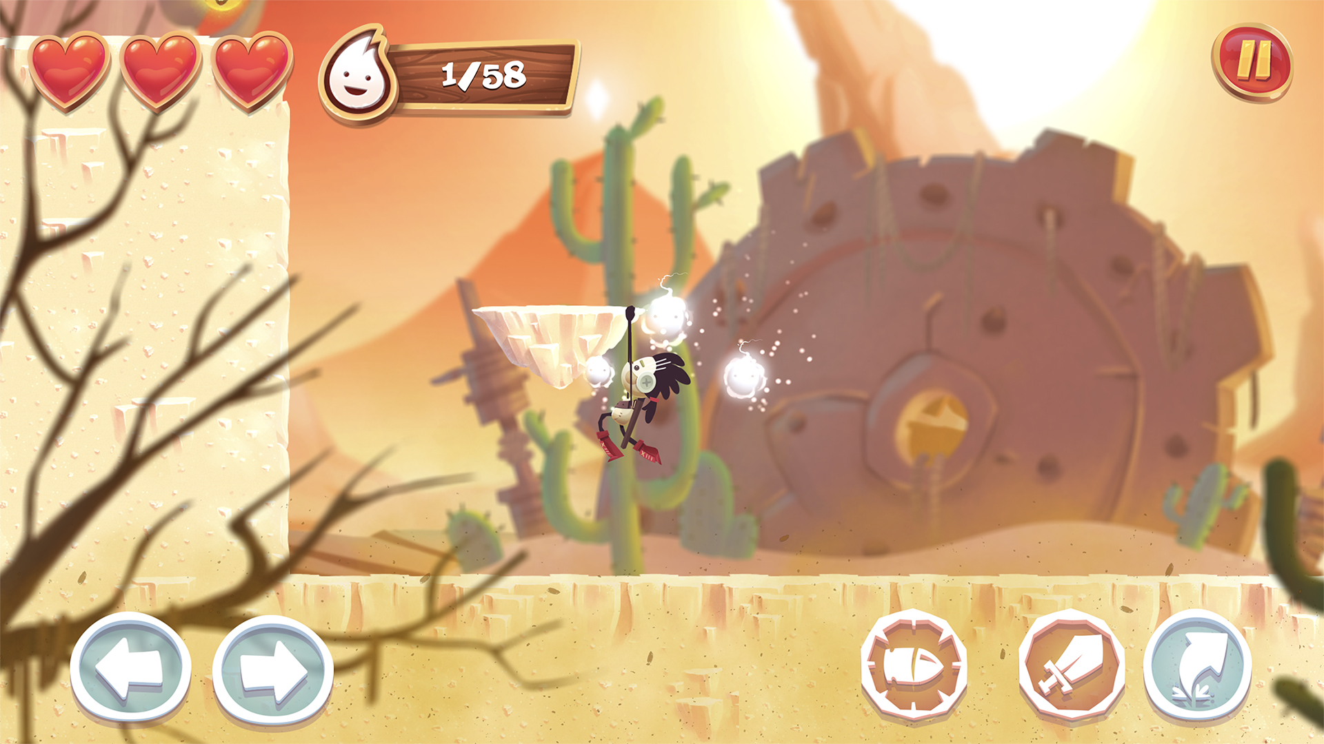 Spirit Roots, il platofm bidimensionale che prova a stupire su iOS Spirit Roots, il platofm bidimensionale che prova a stupire su iOS