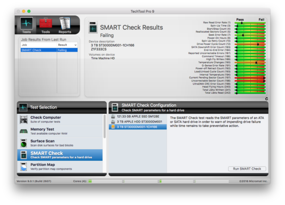 Micromat Techtool Pro 11, aggiornata l’utility diagnostica per Mac