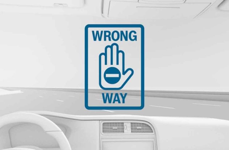 Wrong-way driver warning è un sistema salvavita in caso di guida contromano