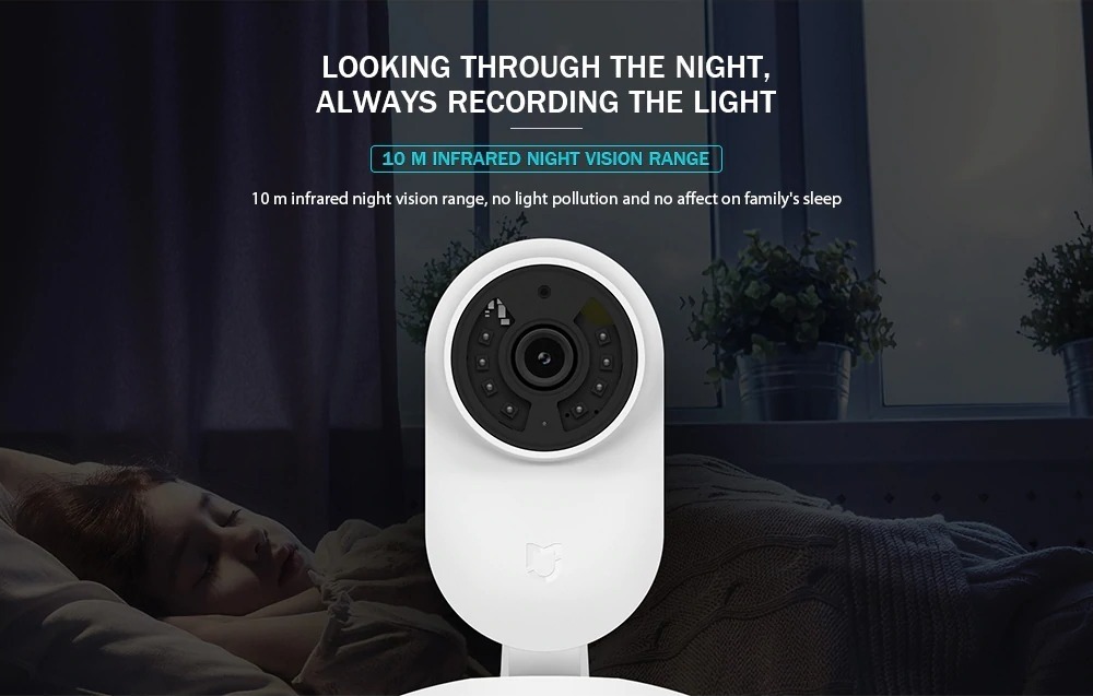 Xiaomi Mijia SXJ02ZM, la videocamera di sorveglianza per la casa a soli 19 €