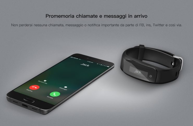 MPOW DS D6, 13 euro per il bracciale fitness completo