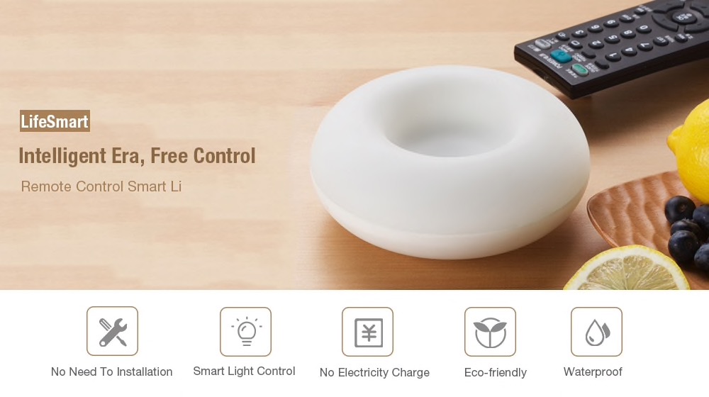 LifeSmart: la luce notturna più smart che ci sia, con funzioni di telecomando