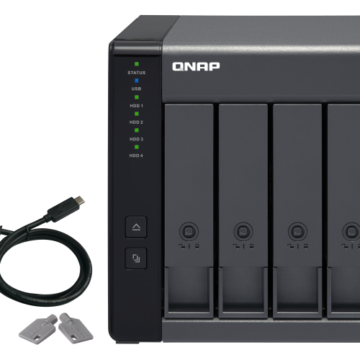 QNAP TR-004, alloggiamento di espansione RAID USB 3.0 con 4-bay