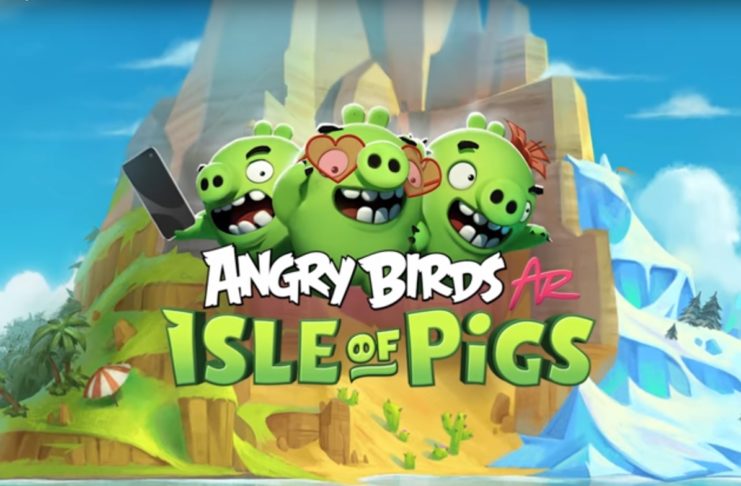 Angry Birds AR Isle of Pigs in realtà aumentata sarà esclusiva su iOS