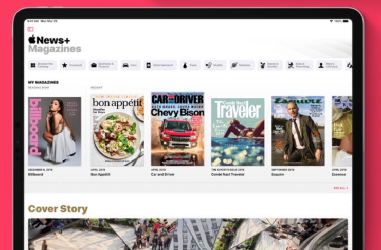 Apple News+ debutta con crash per alcuni utenti in USA