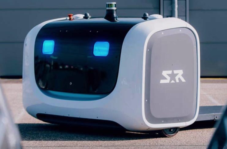 L’autista robot parcheggia le auto nell’aeroporto di Lione