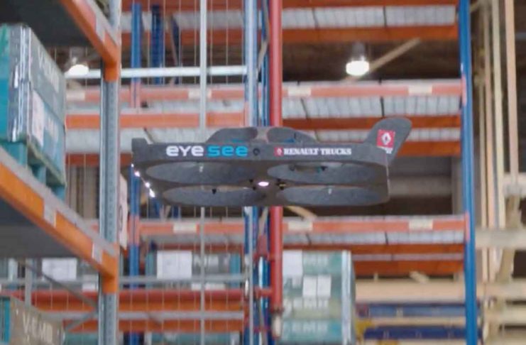 Renault Trucks adotta i droni per l’inventario di magazzino