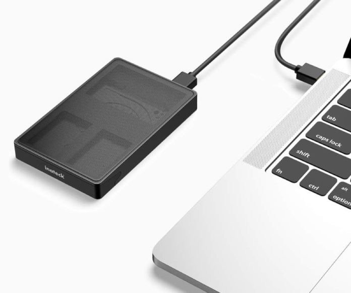 Inateck SA01002 trasforma HDD e SSD 2.5” in disco USB: sconto a 12,79 euro