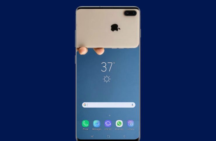 Samsung, lo schermo con il buco è solo temporaneo