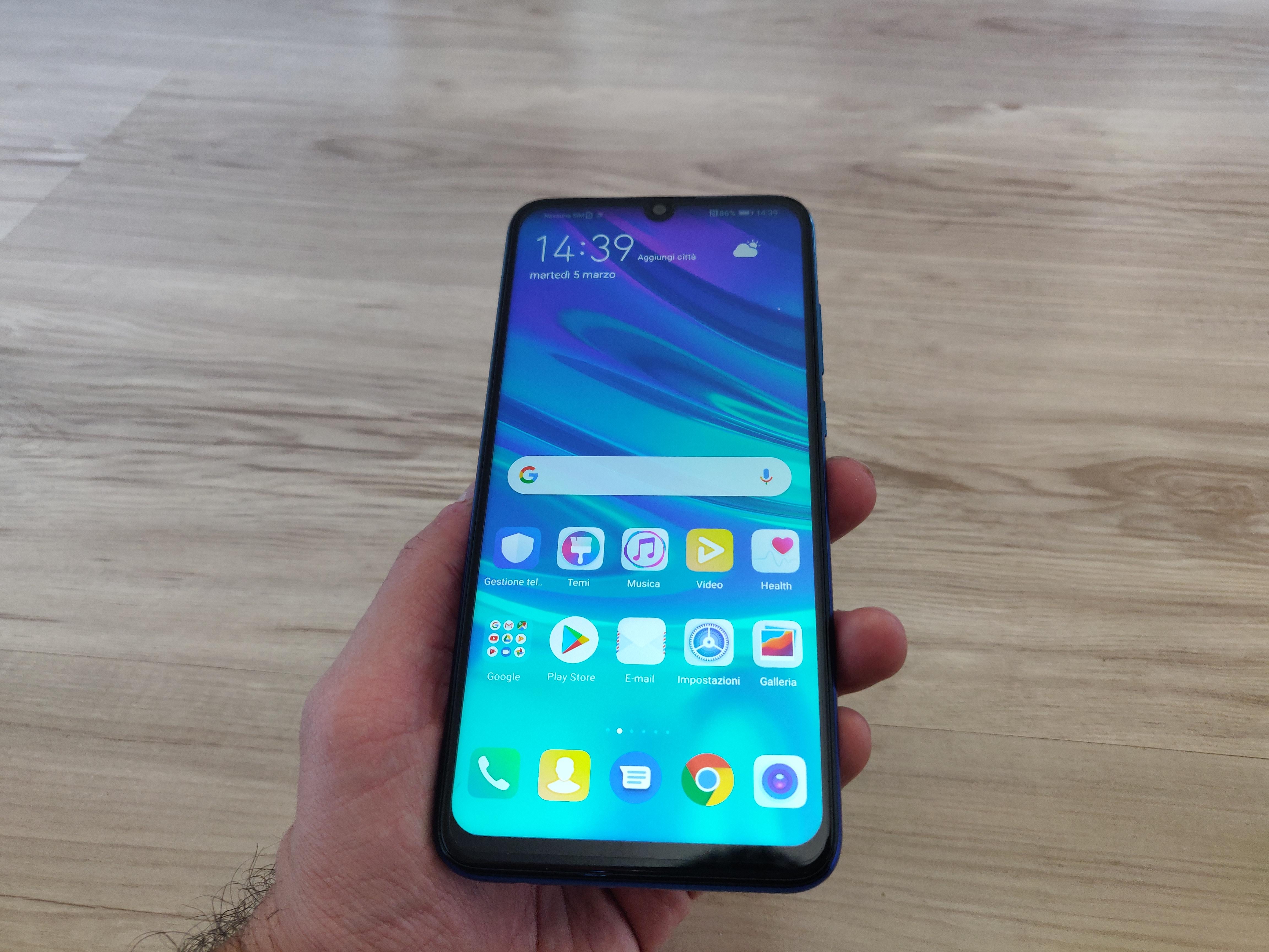 Recensione Huawei P Smart 2019