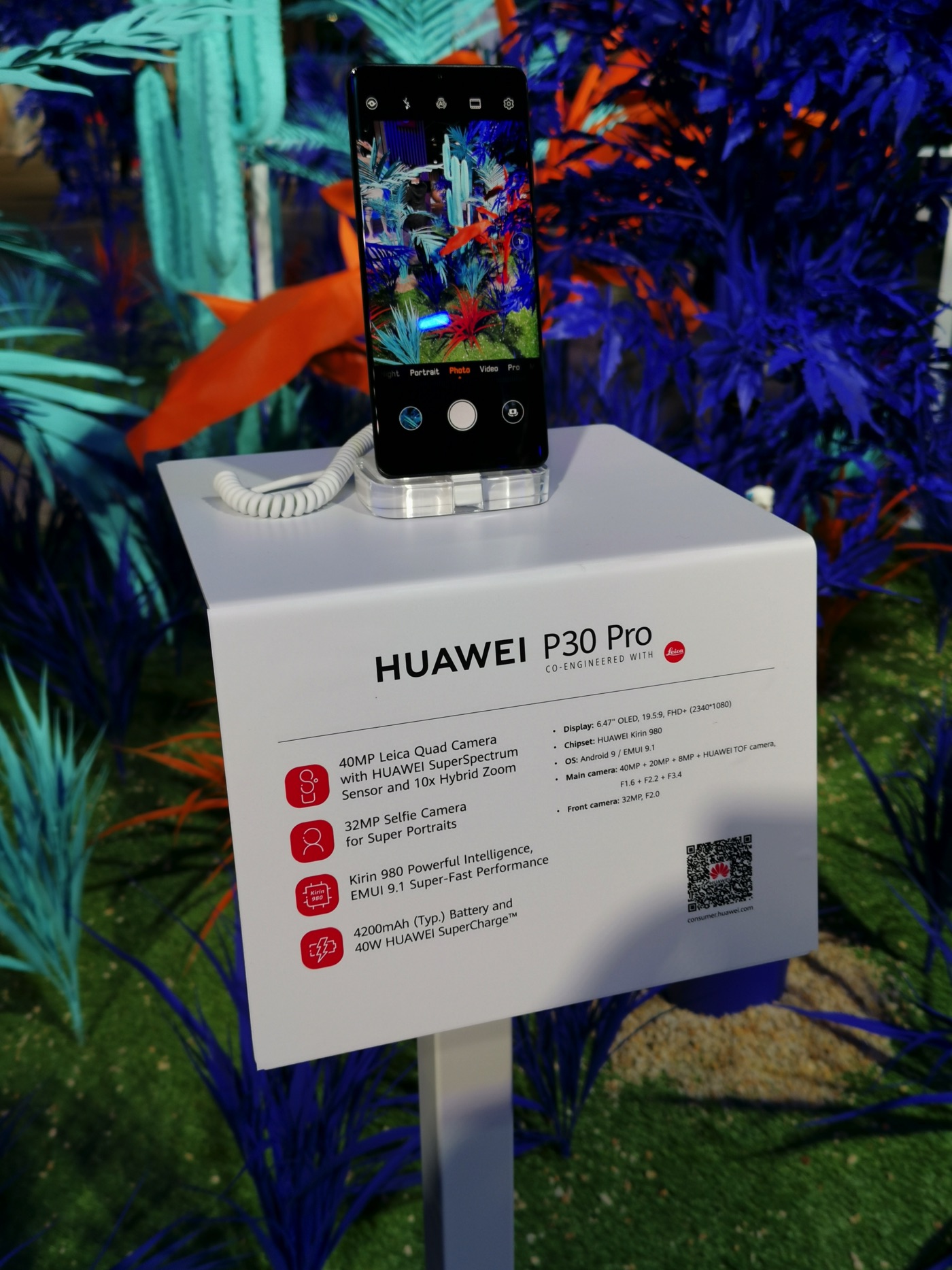 Fotogallerie dei nuovi Huawei P30 e P30 Pro visti da vicino