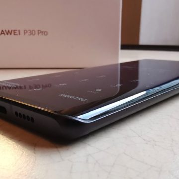 Unboxing Huawei P30 Pro e primi scatti