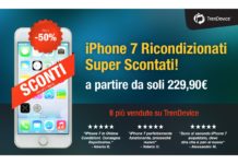 iPhone 7 Ricondizionato: il più amato e acquistato su TrenDevice. È il migliore per rapporto qualità-prezzo e con gli Sconti di oggi è ancora più conveniente!