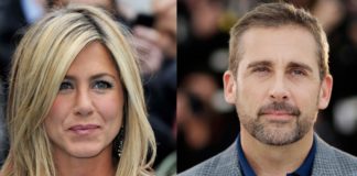 Tv Apple in streaming, foto da un set con Steve Carrel e Jennifer Aniston
