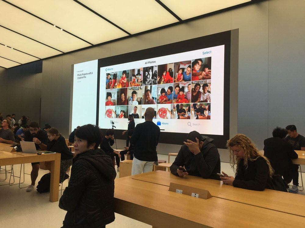 Come le finali di Champions, l’evento Apple 25 marzo si segue sul maxi schermo negli Apple Store