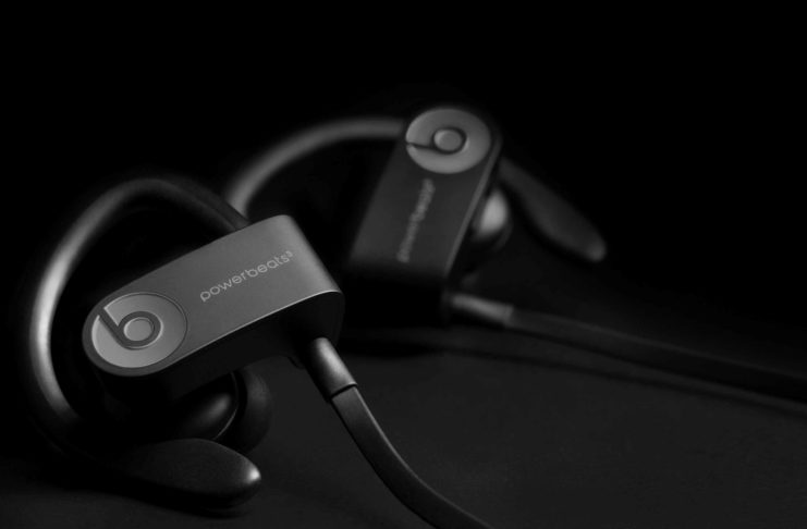 L'attuale versione degli auricolari Powerbeats3 Wireless