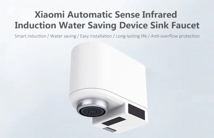 Addio sprechi d’acqua con il sensore infrarossi Xiaomi per rubinetti smart
