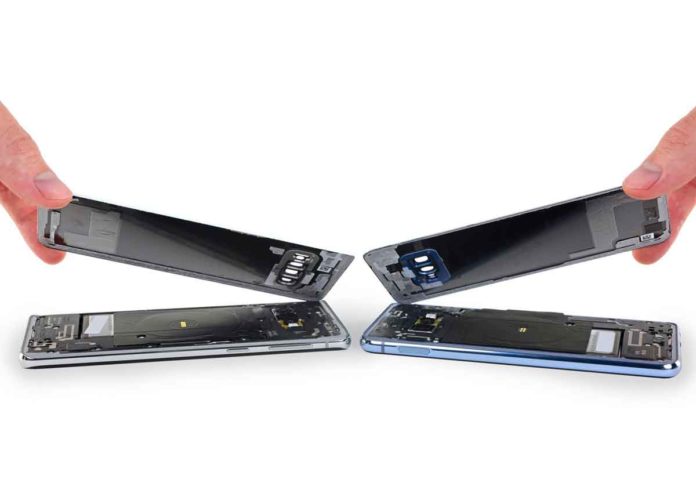 Samsung Galaxy S10 smontato: non sarà facile da riparare