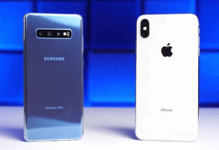 Il Samsung Galaxy S10 vs iPhone