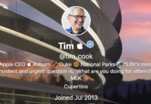 Tim Cook cambia il suo profilo Twitter in Tim Apple