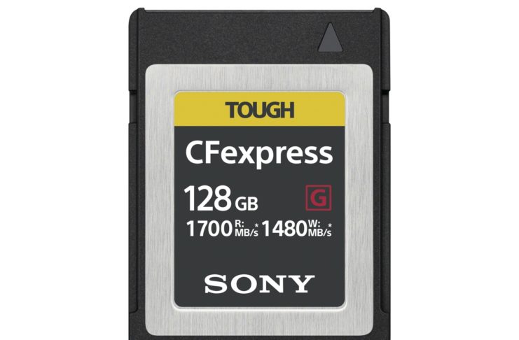Sony CFexpress tipo B, in arrivo la super schedina da 1.700 MB al secondo