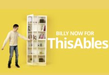 Ikea, una casa più accessibile ai disabili grazie a tecnologia e interior design con This Ables