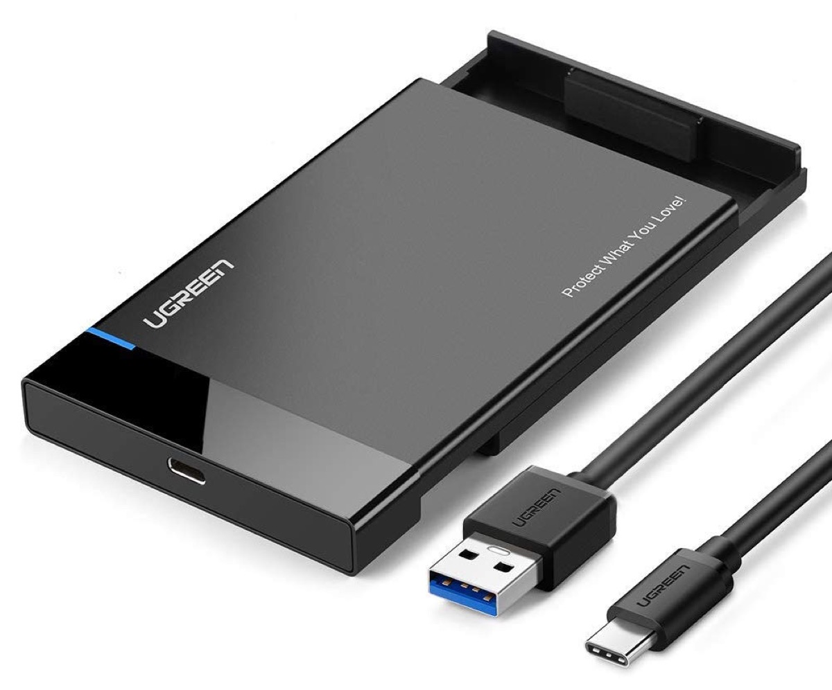 Ugreen 50743 trasforma HDD e SSD 2.5” in dischi USB