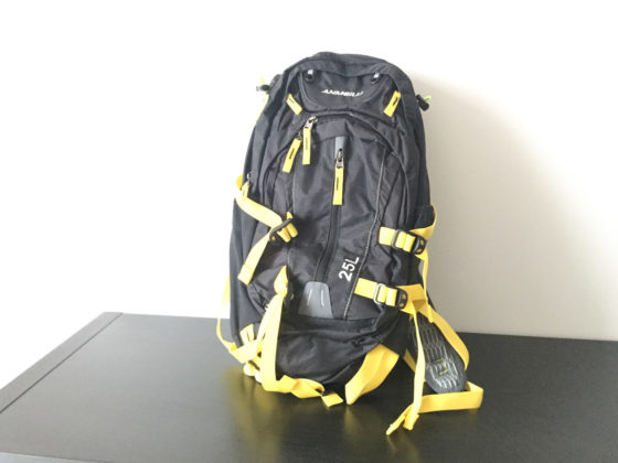 Recensione zaino Anmeilu, versione per ciclisti con capacità 25L