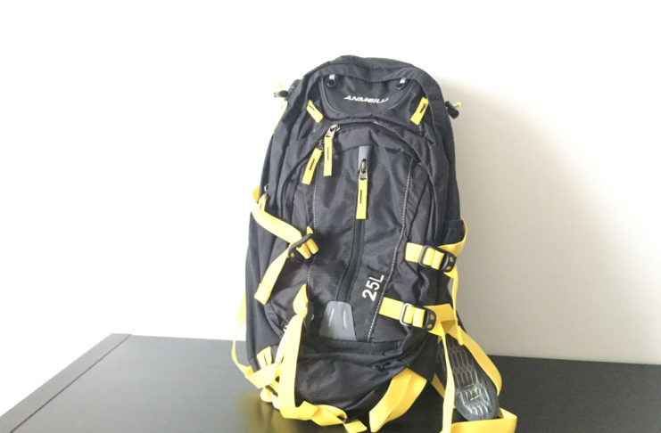 Recensione zaino Anmeilu, versione per ciclisti con capacità 25L