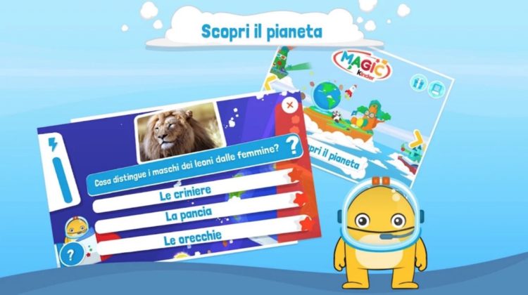 Magic Kinder, l&rsquo;app per bambini istruttiva, sicura e divertente