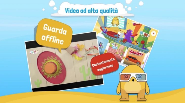 Magic Kinder, l&rsquo;app per bambini istruttiva, sicura e divertente