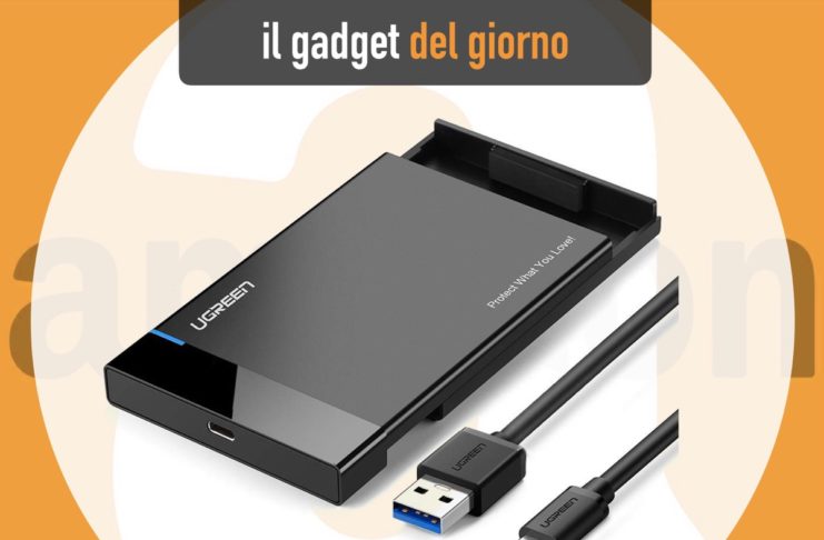 Ugreen 50743 trasforma HDD e SSD 2.5” in dischi USB