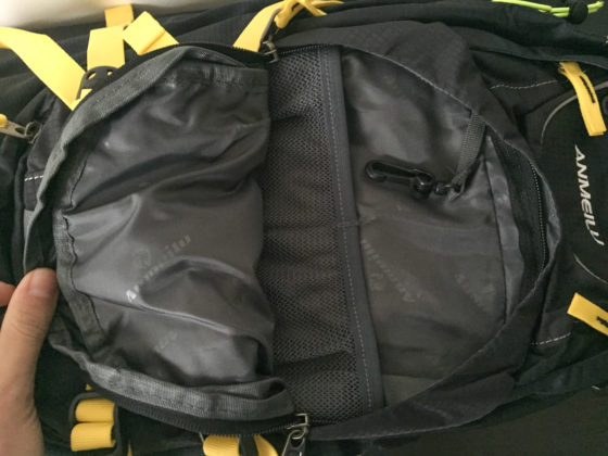 Recensione zaino Anmeilu, versione per ciclisti con capacità 25L