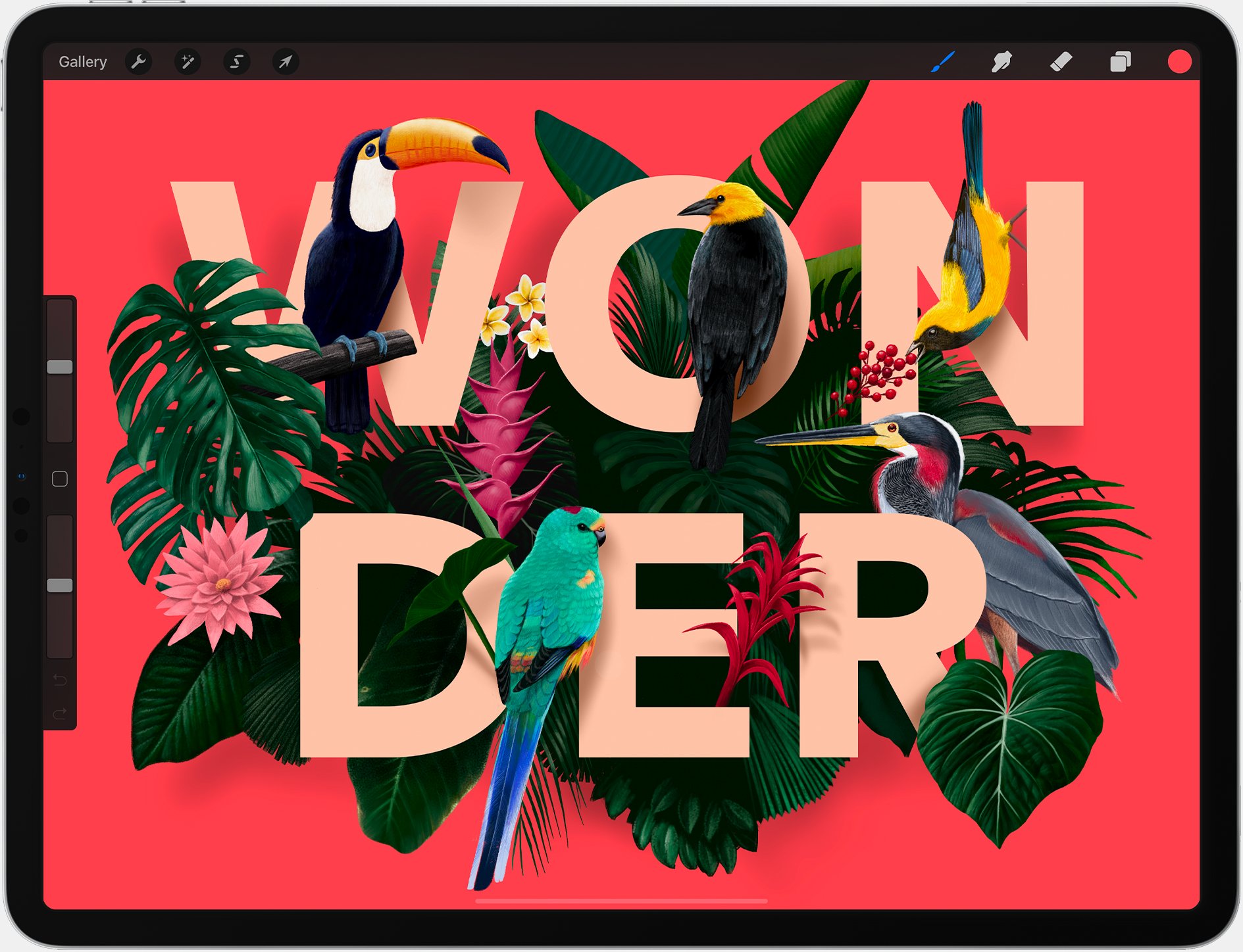 L’app ProCreate per iPad ora supporta la gestione dei testi Procreate