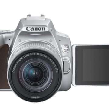 Canon presenta EOS 250D, la reflex con schermo orientabile più leggera al mondo 