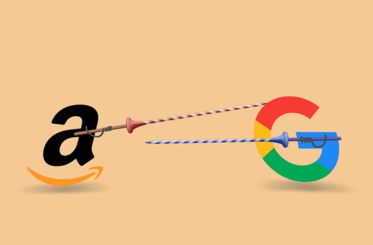 Pace fatta tra Amazon e Google