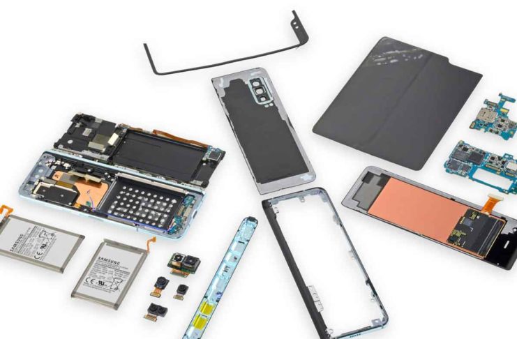 Galaxy Fold smontato