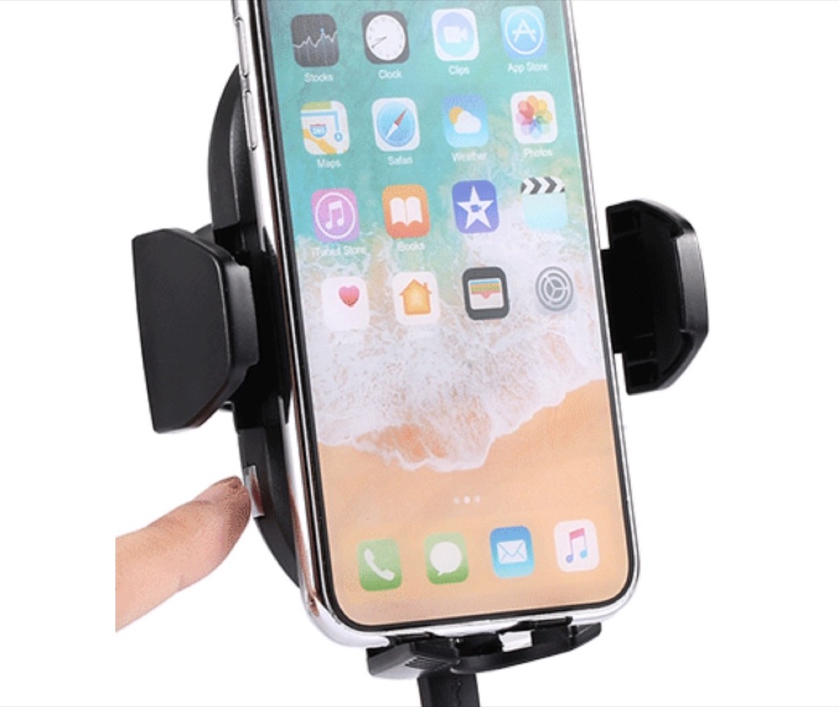 Gocomma C8, il supporto smartphone per auto con ricarica wireless