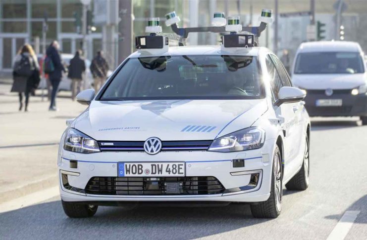 Guida autonoma Volkswagen