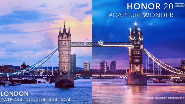 Honor 20 arriva il 21 maggio: la società promette fotografie impressionanti