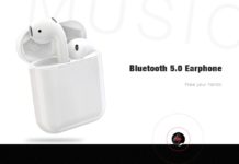 i13 TWS, nuove cuffie clone di Apple AirPods con Bluetooth 5.0: solo 19 euro
