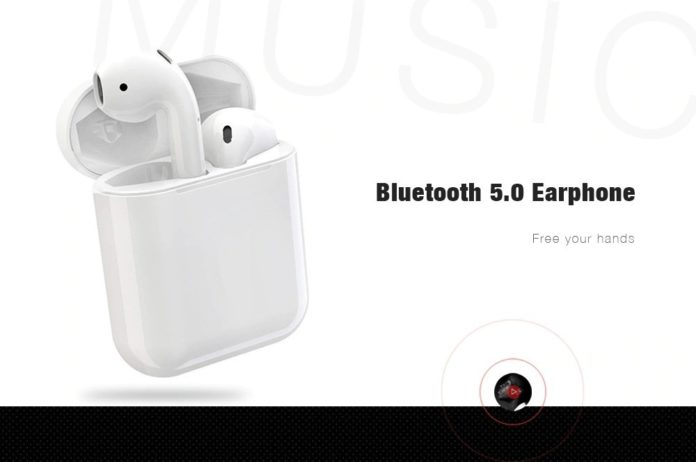i13 TWS, nuove cuffie clone di Apple AirPods con Bluetooth 5.0: solo 19 euro