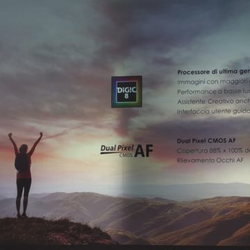 Canon presenta EOS 250D, la reflex con schermo orientabile più leggera al mondo 