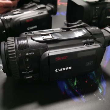 Canon LEGRIA HF G50 e LEGRIA HF G60, videocamere 4K con zoom ottico