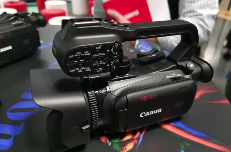 Da Canon tre nuove videocamere compatte XA per video in 4K UHD per l’ingresso nel mondo pro