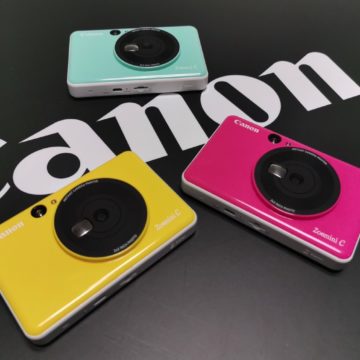 Le nuove instant camera di Canon Zoemini S e C aggiungono colore e versatilità anche per i selfie